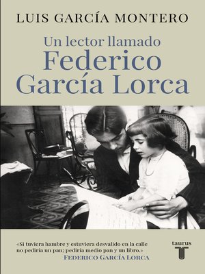 cover image of Un lector llamado Federico García Lorca